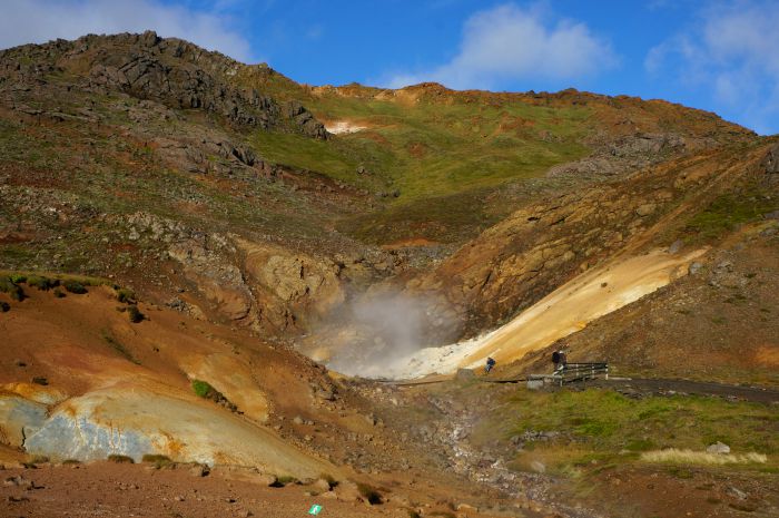 Seltun Geothermal Area Iceland