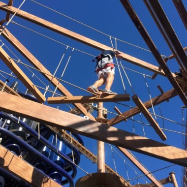 Ropes Course on the Norwegian Getaway